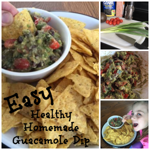 Easy Homemade Guacamole Dip Recipe   '