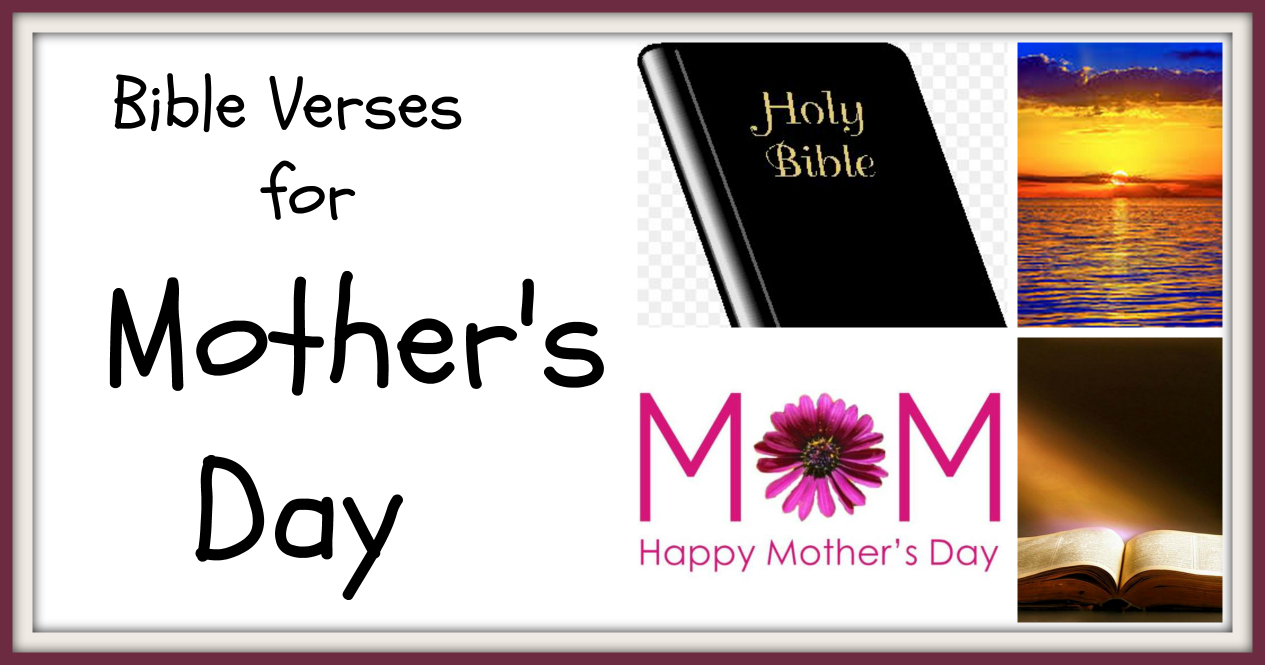 What Are The Best Bible Verses For Mothers Birthday