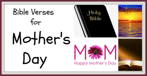 Bible Verses for Mother's Day