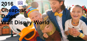 2016 Walt Disney World Best Dates to Travel