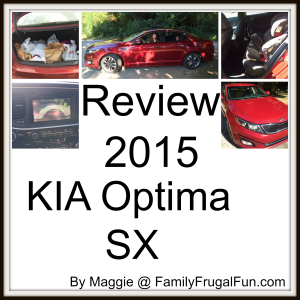 2015 KIA Optima SX Review '