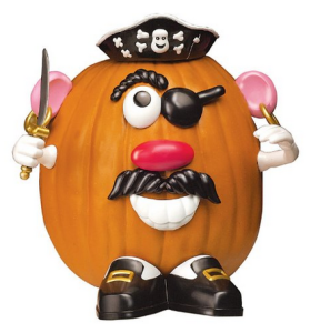 Mr Potato Head Pumpkin Push Pins