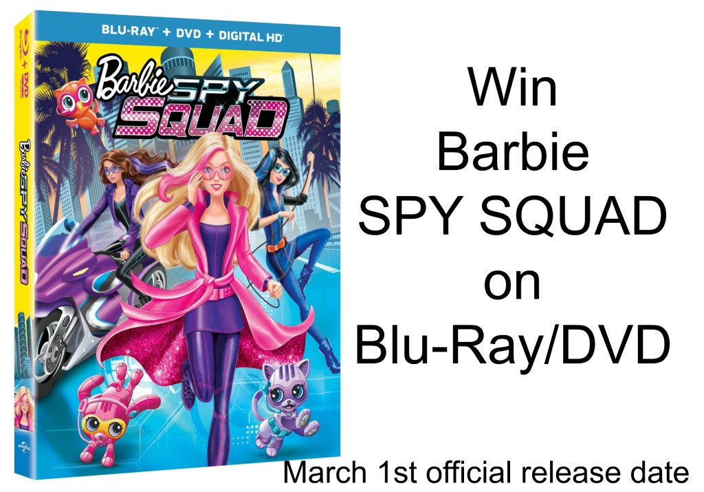 Barbie Spy Squad Movie Release March 1st