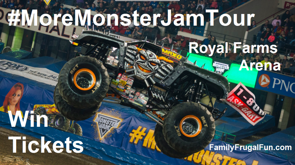 win Monster Jam tickets Royal Farms Arena