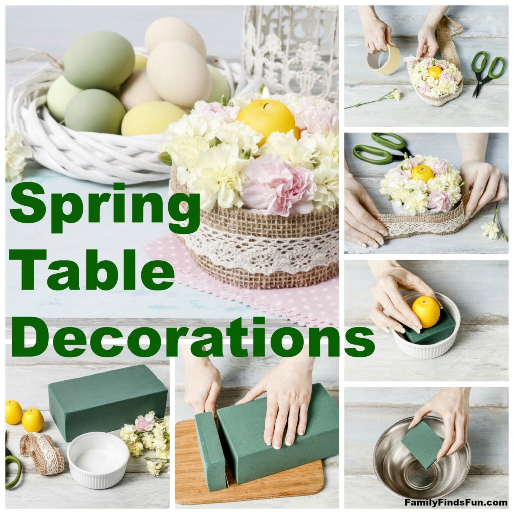 Spring Table Decorations