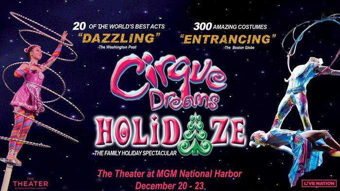 Cirque Dreams Holidaze MGM